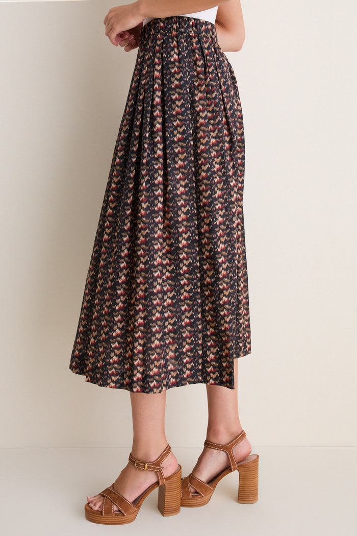 Abstract Alps Dixon Midi Skirt