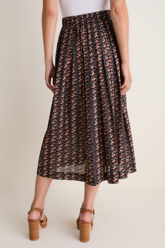 Abstract Alps Dixon Midi Skirt