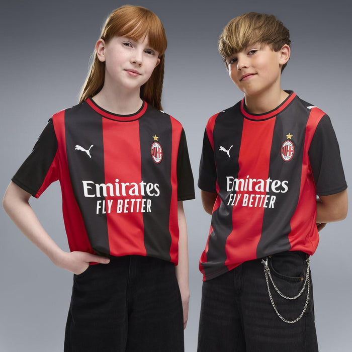 Puma ACM 26 Kids Home Jersey Red