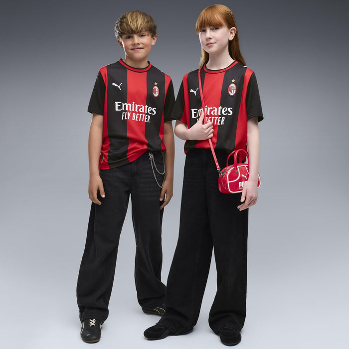 Puma ACM 26 Kids Home Jersey Red