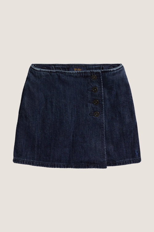 Adrie Wash Denim Skirt