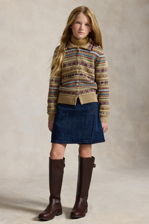 Adrie Wash Denim Skirt