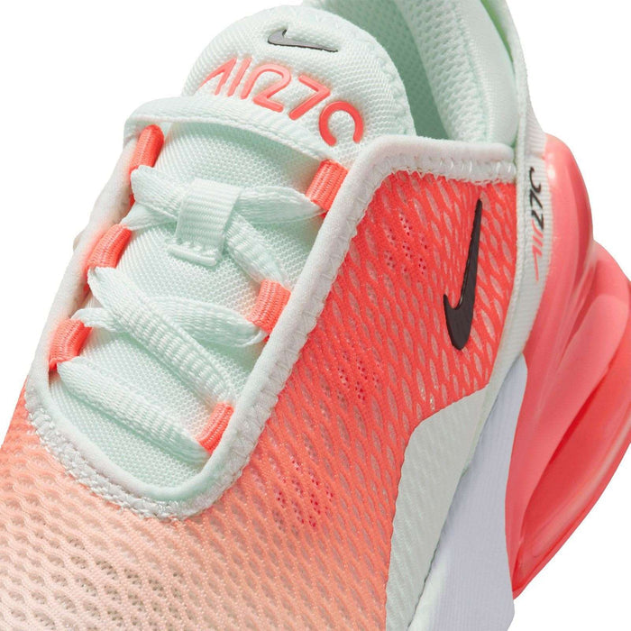 NIKE Air Max 270 Jnr Girls GreenPnkGrn