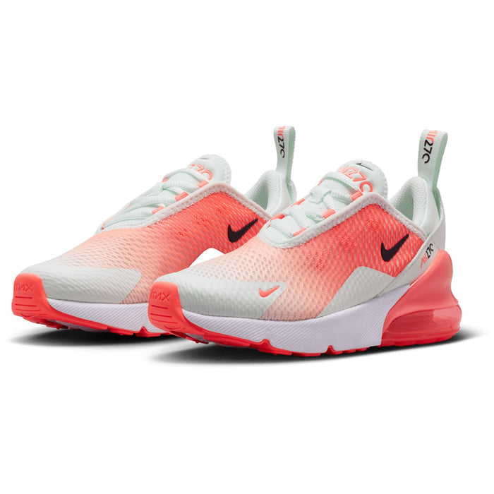 NIKE Air Max 270 Jnr Girls GreenPnkGrn