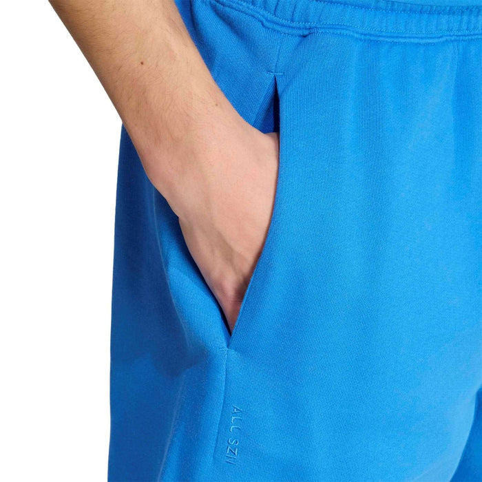 adidas Mens Athletic SZN FT Shorts Blue
