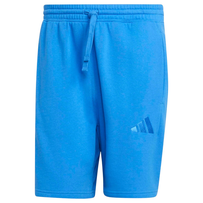 adidas Mens Athletic SZN FT Shorts Blue