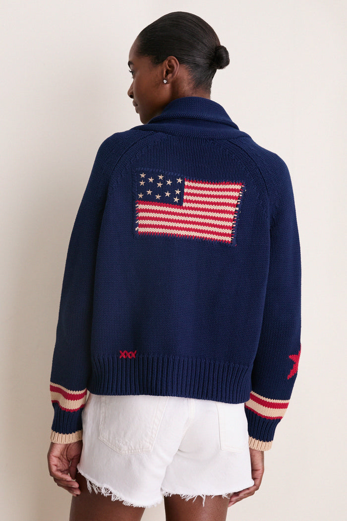 Americana Fireworks Liberty Cardigan