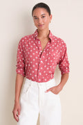 Antique Rouge Diamonds Organic Ryan Shirt