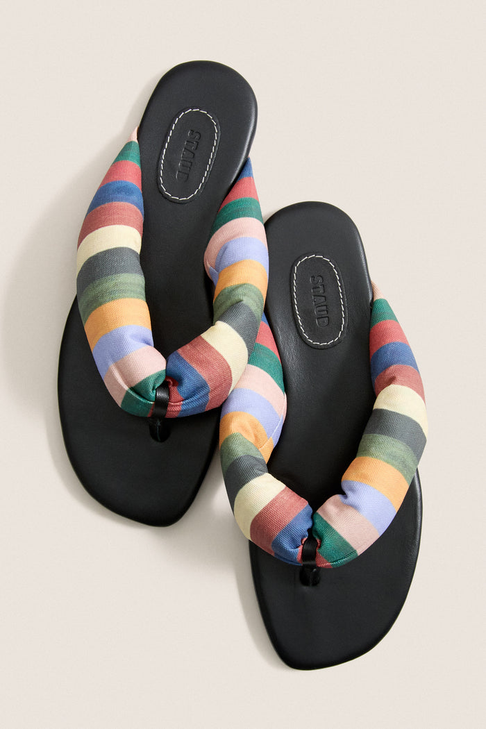 Artist Stripe Juno Thong Sandal