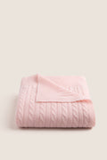 Baby Pink Cashmere Baby Blanket