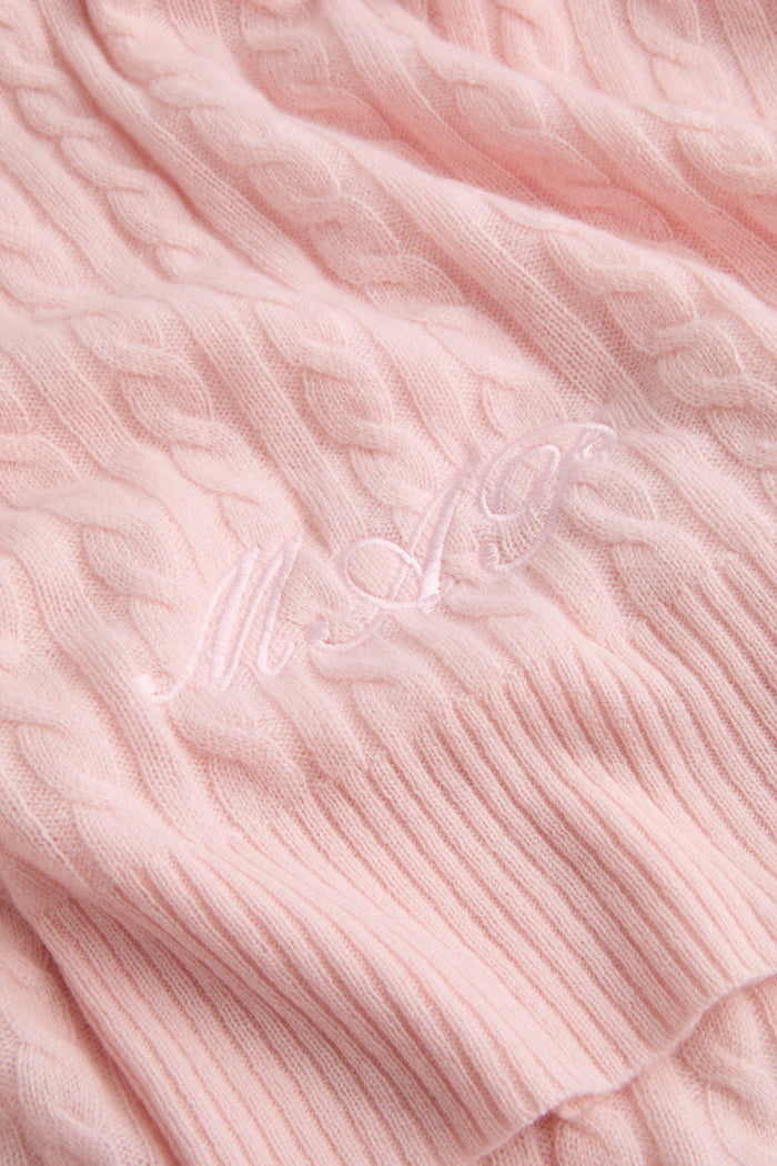 Baby Pink Cashmere Baby Blanket