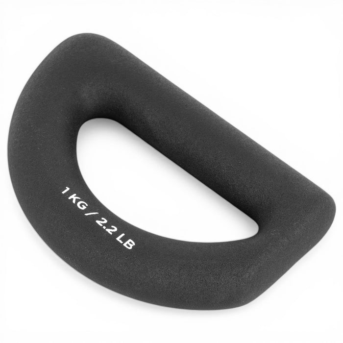 BAHE Halo Weight 1kg Pair Black