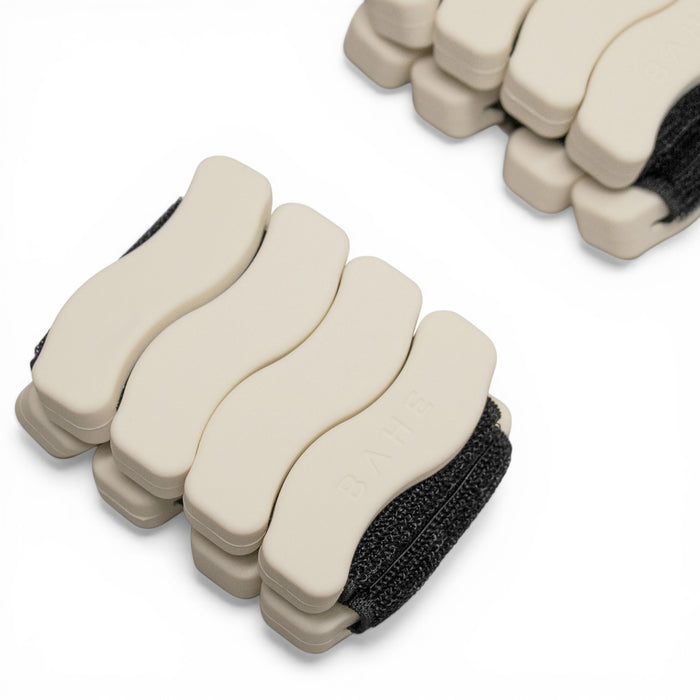 BAHE Silicone Ankle Wrist Wghts 500g Wht