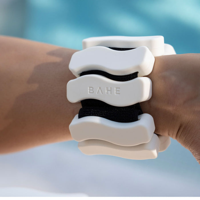 BAHE Silicone Ankle Wrist Wghts 500g Wht