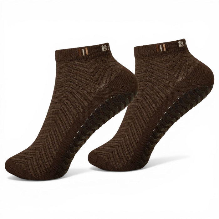 BAHE Studio Grippy Ankle Socks 2Pk White