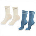 BAHE Studio Yoga / Pilates Grippy Crew Socks 2-Pack