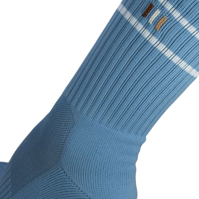 BAHE Studio Grippy Crew Socks 2Pk White
