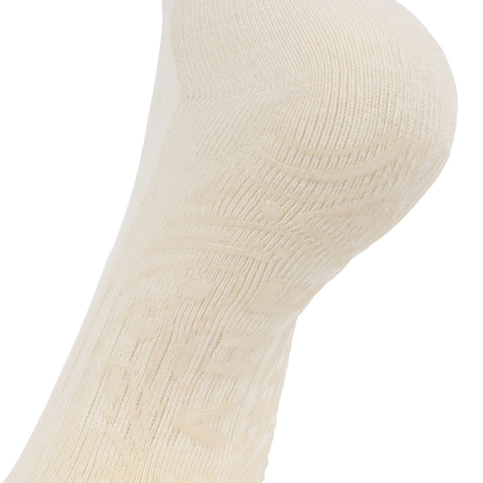 BAHE Studio Grippy Crew Socks 2Pk White