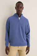 Bali Blue Cradle Pique Performance Pullover