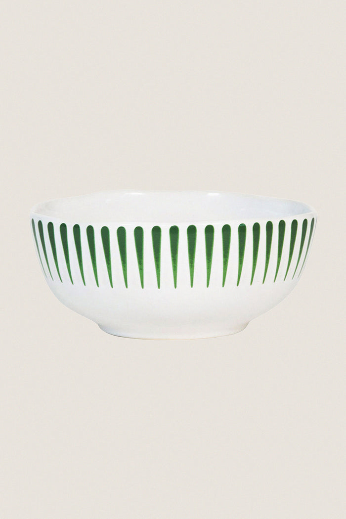 Basil Sitio Stripe Cereal/Ice Cream Bowl