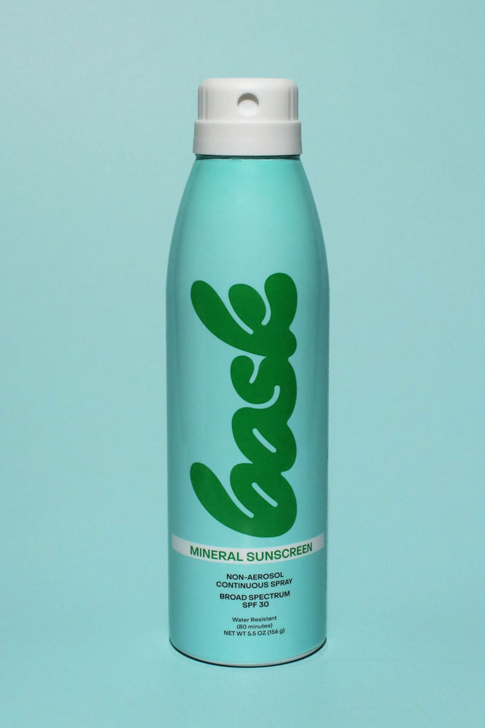 Bask SPF 30 Non-Aerosol Mineral Spray - Fragrance Free