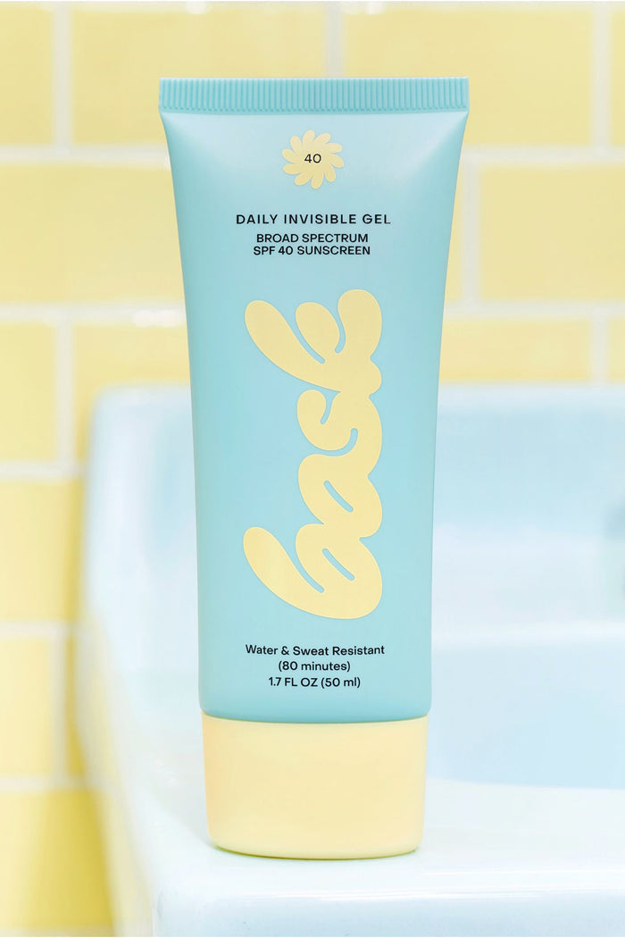 Bask SPF 40 Daily Invisible Gel Face Sunscreen