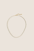Bezel Tennis Necklace