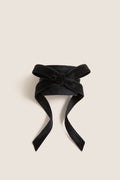Black Bow Hair Tie