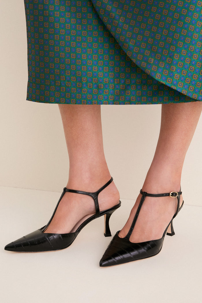 Black Eel Margot Heels