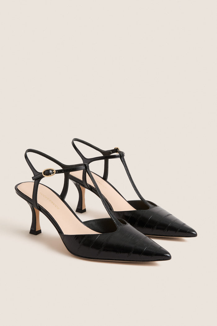 Black Eel Margot Heels
