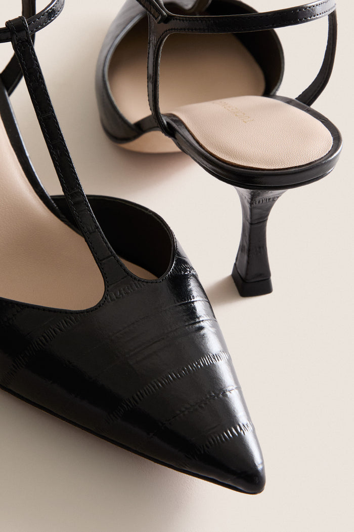 Black Eel Margot Heels