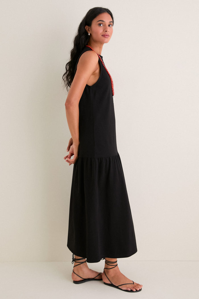 Black Jersey Cornelia Dress