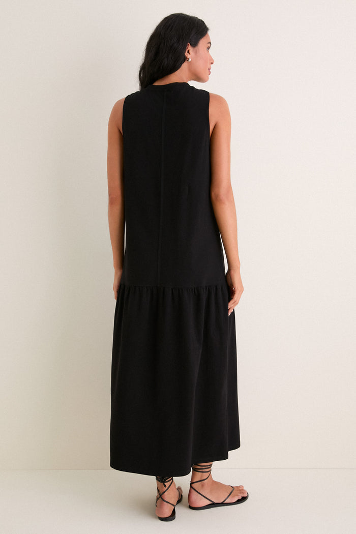 Black Jersey Cornelia Dress