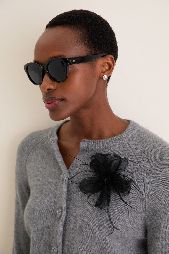 Black Polarized Majestic Sunglasses