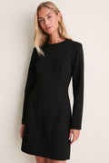 Black Ponte Risley Dress
