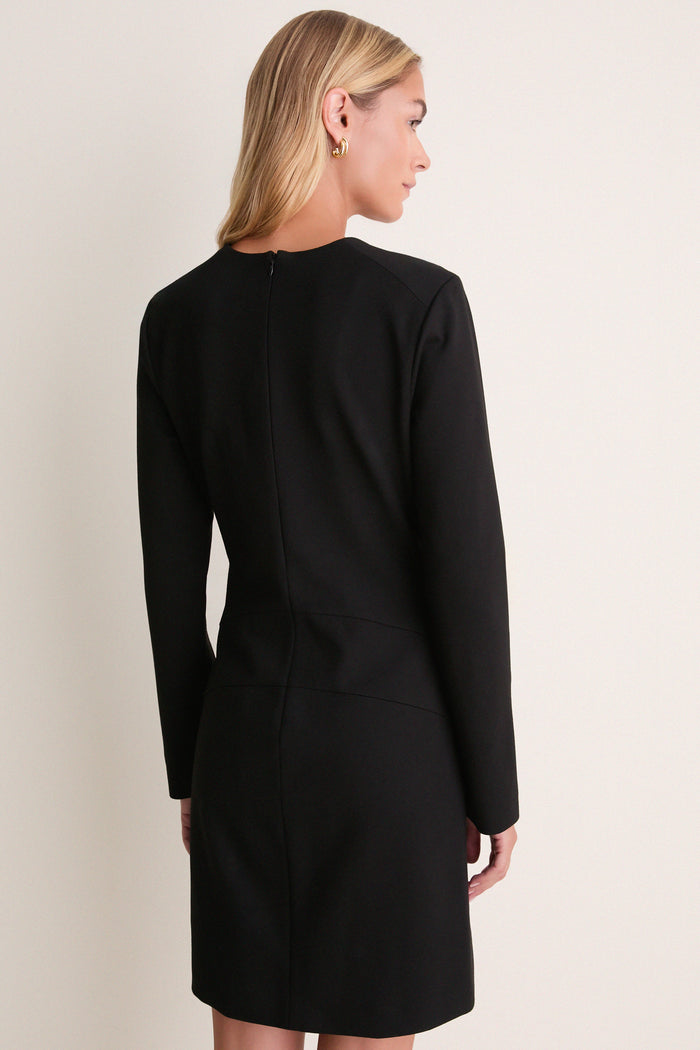 Black Ponte Risley Dress