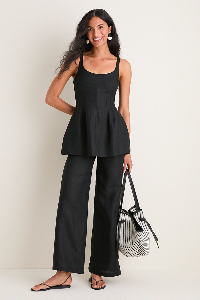 Black Syna Pants