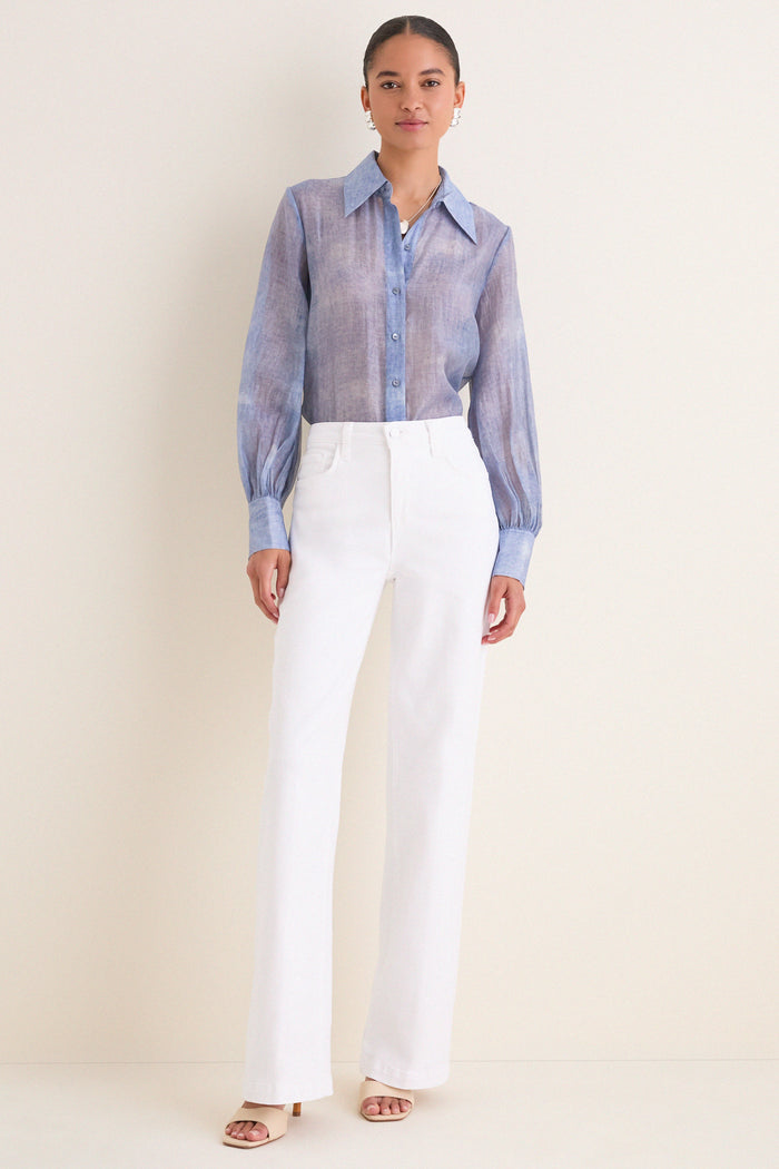 Blanc Scottie High Rise Wide Leg