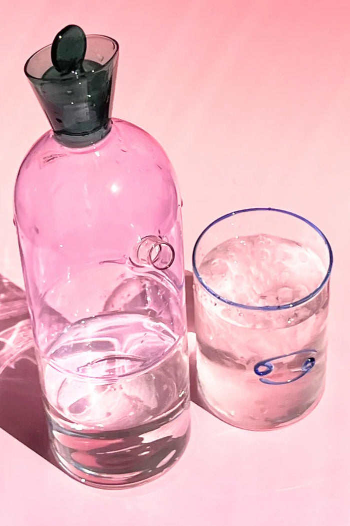 Blue Cancer Lowball Glass (Set of 2)