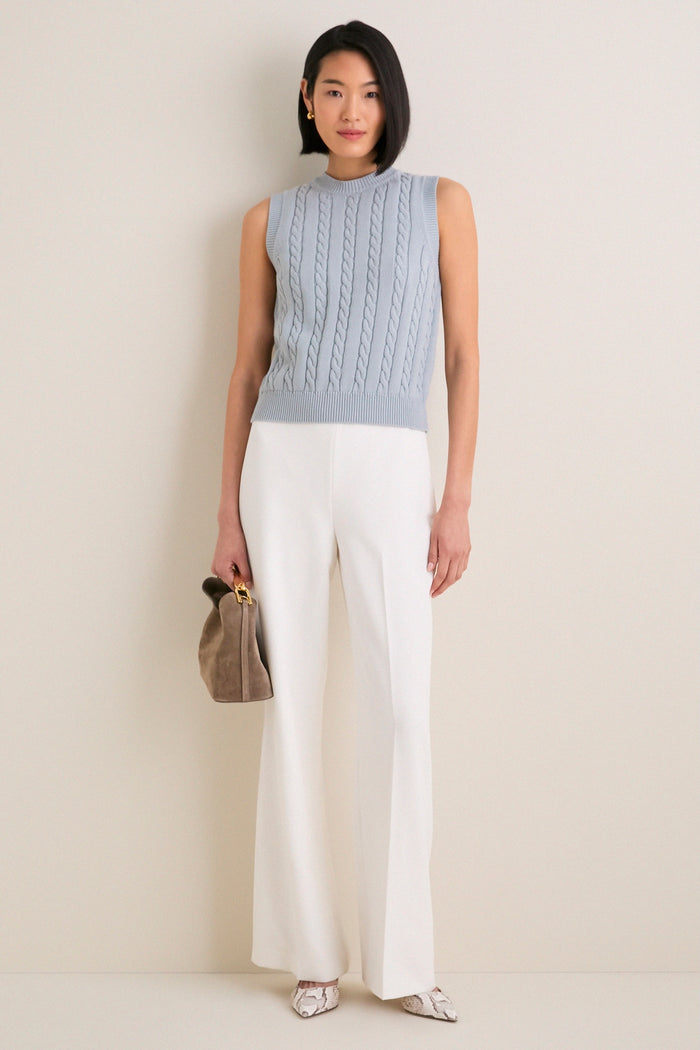 Blue Cotton Cable Dory Shell