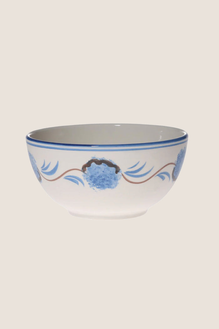 Blue Flower Cereal Bowl