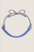 Blue Glass Patti Necklace
