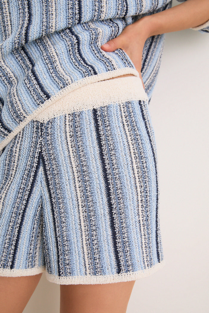 Blue Grotto Crochet Positano Shorts