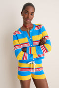 Blue Multi Stripe Tammy Cardigan