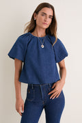 Blue Ridge Denim Mika Top