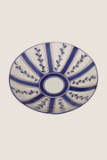 Blue Stripe Serving Bowl