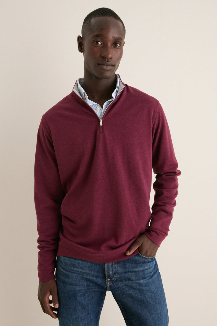 Bordeaux Crown Comfort Pullover