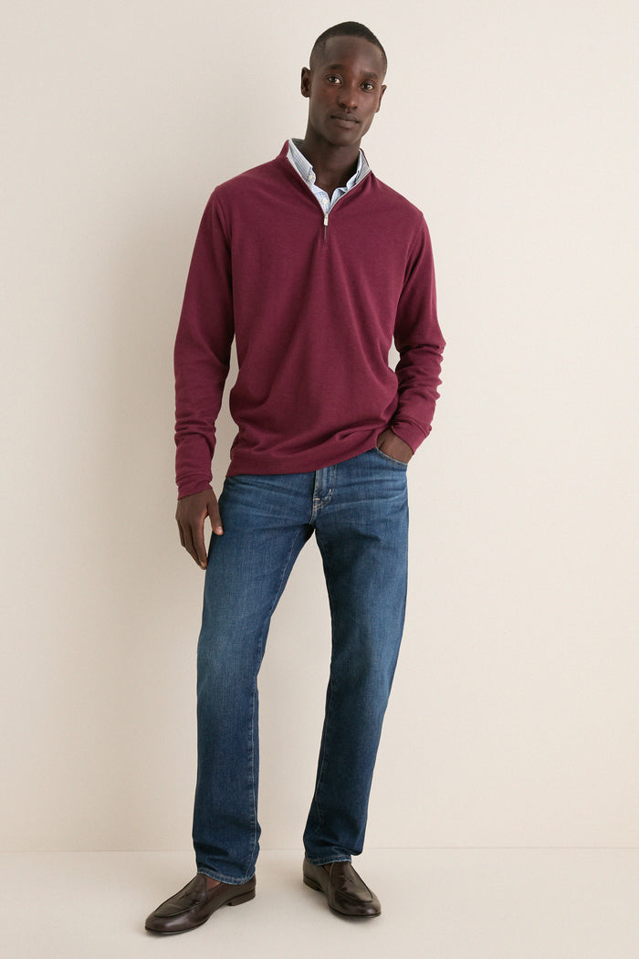 Bordeaux Crown Comfort Pullover