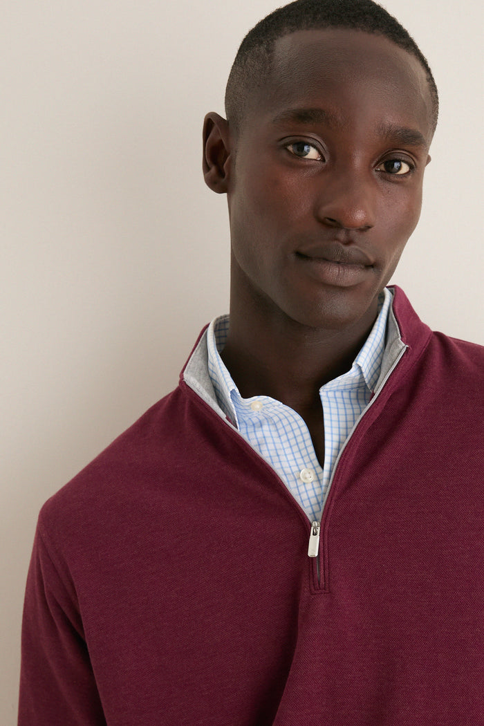 Bordeaux Crown Comfort Pullover