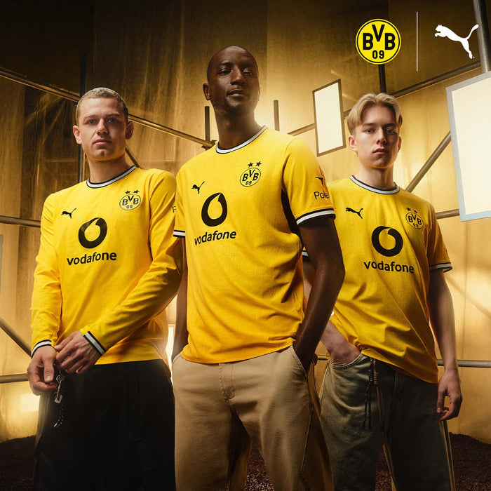 Puma BVB 26 Home Jersey Yellow